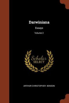 portada Darwiniana: Essays; Volume 2 (en Inglés)