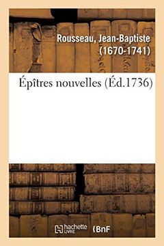 portada Épîtres Nouvelles (Littérature) (en Francés)