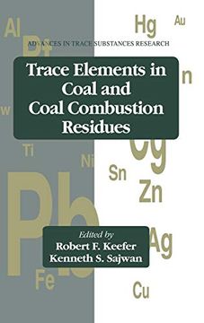 portada Trace Elements in Coal and Coal Combustion Residues (Advances in Trace Substances Research)