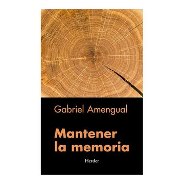 portada Mantener la Memoria (in Spanish)