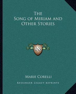 portada the song of miriam and other stories (en Inglés)