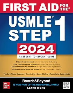 portada First Aid for the USMLE Step 1 2024 (en Inglés)