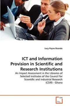portada ict and information provision in scientific and research institutions (en Inglés)