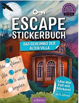 portada Escape-Stickerbuch - das Geheimnis der Alten Villa (en Alemán)