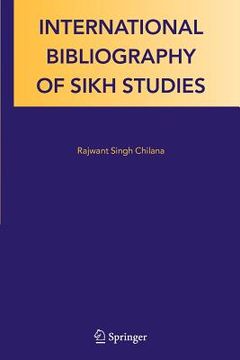 portada international bibliography of sikh studies (en Inglés)