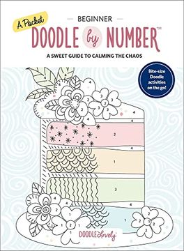 portada A Pocket Doodle by Number: Sweet Treats - Beginner (Doodle Lovely) (en Inglés)