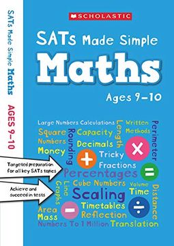 portada Year 5 Maths Targeted Practice and Revision Workbook for all key Sats Topics (With Answers) (Sats Made Simple) (en Inglés)
