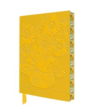portada Vincent van Gogh: Sunflowers Artisan art Notebook (Flame Tree Journals) (Artisan art Notebooks) (en Inglés)