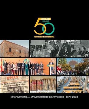 portada 50 Aniversario de la Universidad de Extremadura 1973-2023