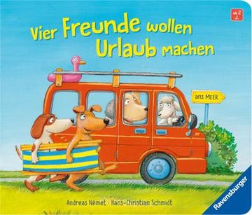 portada Vier Freunde Wollen Urlaub Machen (en Alemán)