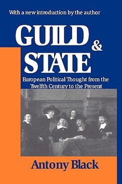 portada guild and state: european political thought from the twelfth century to the present (en Inglés)