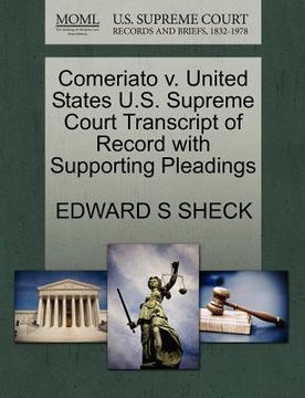 portada comeriato v. united states u.s. supreme court transcript of record with supporting pleadings (en Inglés)