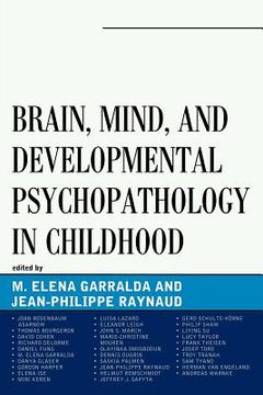 portada brain, mind, and developmental psychopathology in childhood