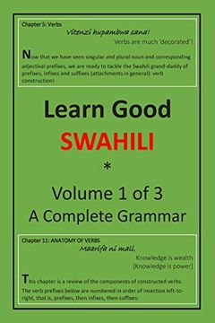 portada Learn Good Swahili: Volume 1 of 3: A Step-By-Step Complete Grammar 