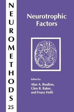 portada Neurotrophic Factors (en Inglés)