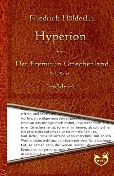 portada Hyperion oder Der Eremit in Griechenland - Großdruck: 1. & 2. Band (en Alemán)