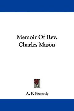 portada memoir of rev. charles mason (en Inglés)