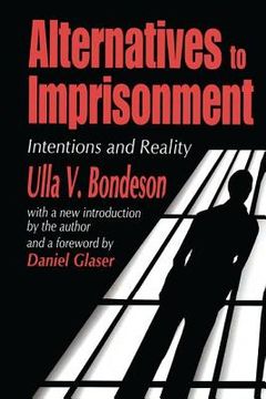 portada alternatives to imprisonment (en Inglés)