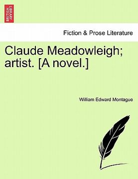 portada claude meadowleigh; artist. [a novel.] (en Inglés)