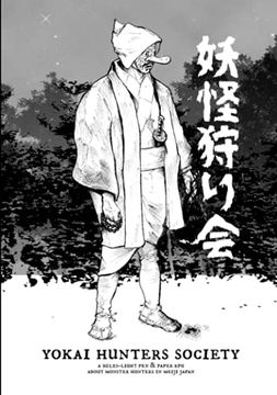portada Yokai Hunters Society: A Rules-Light pen & Paper rpg About Monster Hunters in Meiji Japan. 