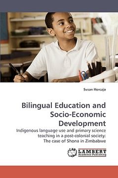 portada bilingual education and socio-economic development (en Inglés)