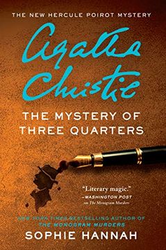 portada The Mystery of Three Quarters: The new Hercule Poirot Mystery (Hercule Poirot Mysteries) (en Inglés)