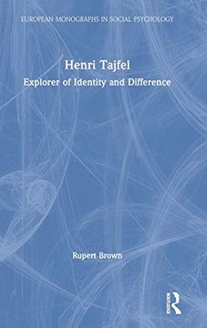 portada Henri Tajfel: Explorer of Identity and Difference: Explorer of Identity and Difference (European Monographs in Social Psychology) (en Inglés)