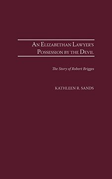 portada An Elizabethan Lawyer's Possession by the Devil: The Story of Robert Brigges (en Inglés)