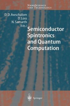 portada semiconductor spintronics and quantum computation (en Inglés)