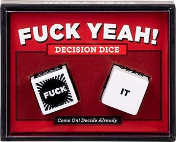 portada Fuck Yeah! Decision Dice (en Inglés)