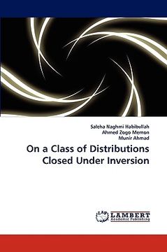 portada on a class of distributions closed under inversion (en Inglés)