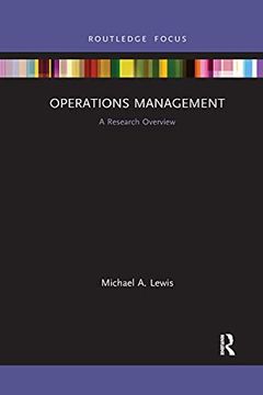 portada Operations Management (State of the art in Business Research) (in English)