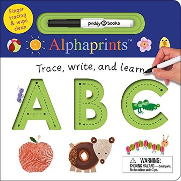portada Alphaprints: Trace, Write, and Learn ABC (en Inglés)