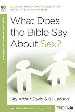 portada What Does the Bible say About Sex? (en Inglés)