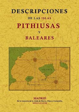 portada Descripciones de las Islas Pithiusas y Baleares (in Spanish)