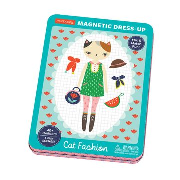 portada Mudpuppy cat Fashion Magnetic Figures, 6 x 8 x 1",For 72 Months to 120 Months