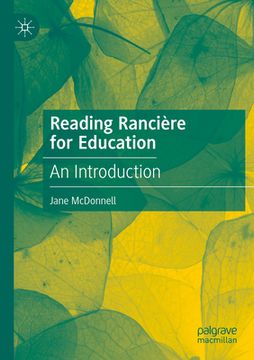 portada Reading Rancière for Education: An Introduction (en Inglés)