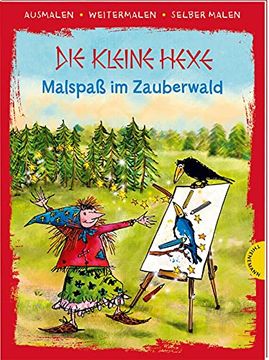 portada Die Kleine Hexe (Ausmalen, Weitermalen, Selber Malen) (en Alemán)