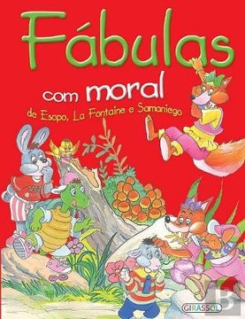 portada Fábulas com Moral De Esopo, La Fontaine e Samaniego (Portuguese Edition)