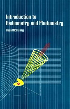 portada introduction to radiometry and photometry