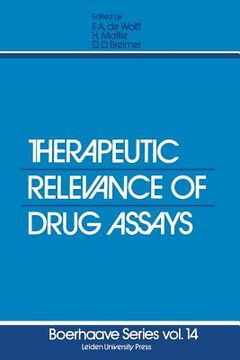 portada Therapeutic Relevance of Drug Assays (en Inglés)