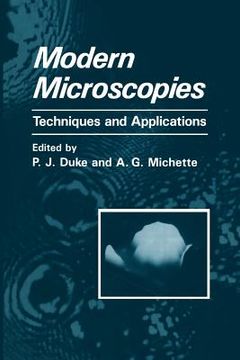 portada Modern Microscopies: Techniques and Applications (en Inglés)