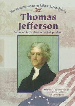portada Thomas Jefferson: Author of the Declaration of Independence (Revolutionary war Leaders) (in English)