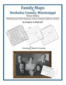 portada Family Maps of Neshoba County, Mississippi (en Inglés)