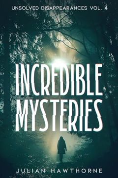 portada Incredible Mysteries Unsolved Disappearances Vol. 4: True Crime Stories of Missing Persons Who Vanished Without a Trace (en Inglés)