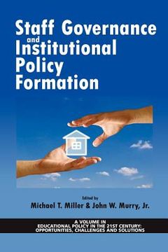 portada staff governance and institutional policy formation