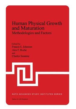 portada Human Physical Growth and Maturation: Methodologies and Factors (in English)