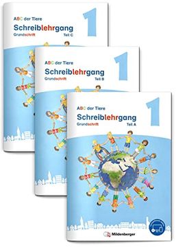 portada Abc der Tiere 1 Neubearbeitung - Schreiblehrgang Grundschrift, Teil a, b und c (en Alemán)