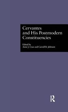 portada cervantes and his postmodern constituencies (in English)