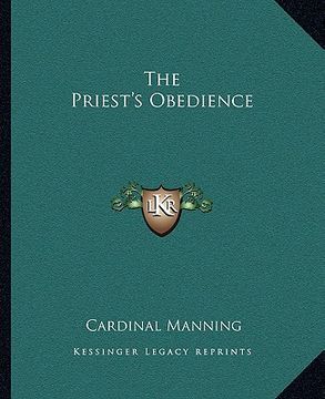 portada the priest's obedience (en Inglés)